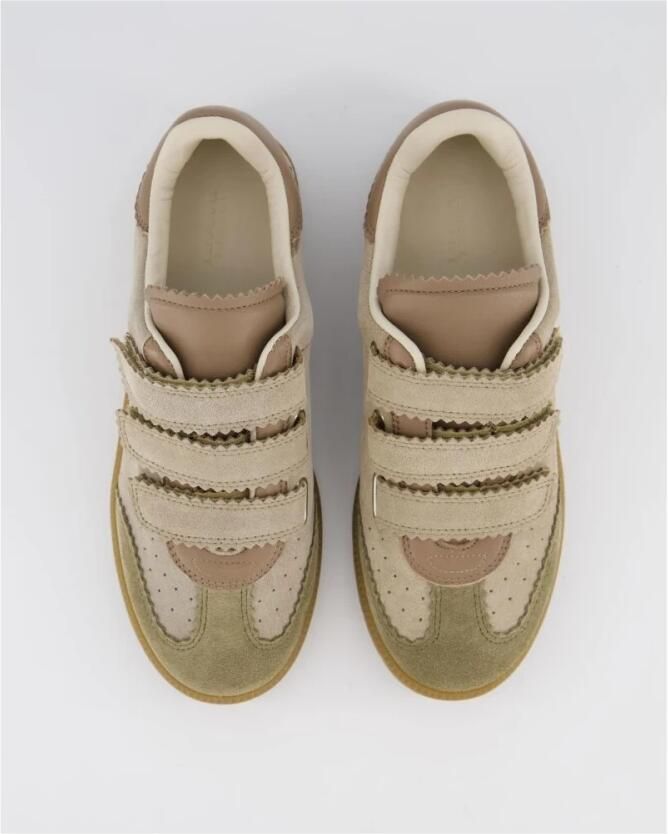 Isabel marant Beth sneaker van suède met leren details - Foto 2