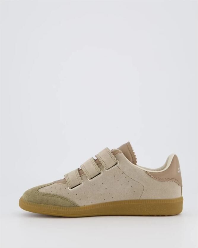Isabel marant Beth sneaker van suède met leren details - Foto 4