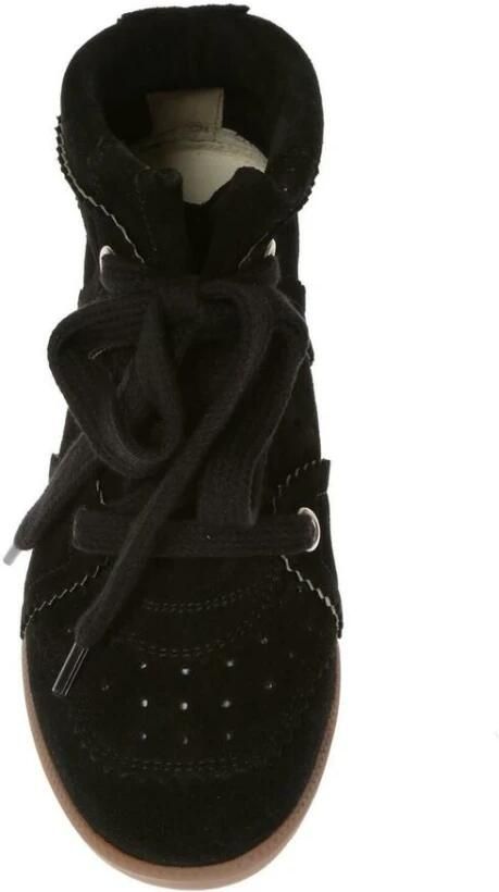 Isabel marant Sneakers Bobby Sneaker Velvet Stainer Basket in black - Foto 4
