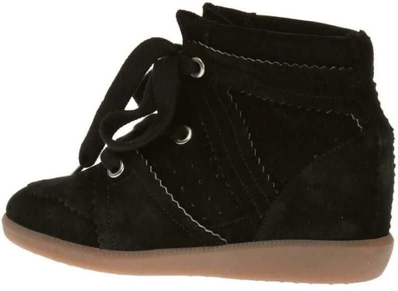 Isabel marant Sneakers Bobby Sneaker Velvet Stainer Basket in black - Foto 3
