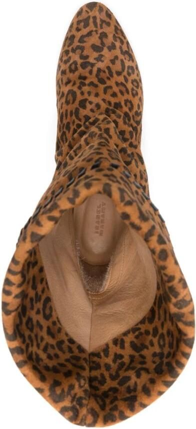 Isabel Marant Bruine platte schoenen voor vrouwen