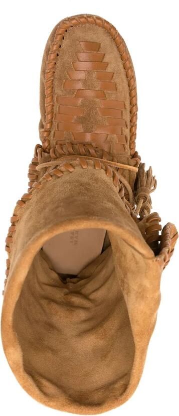 Isabel Marant Bruine Suède Leren Enkellaarzen - Foto 2