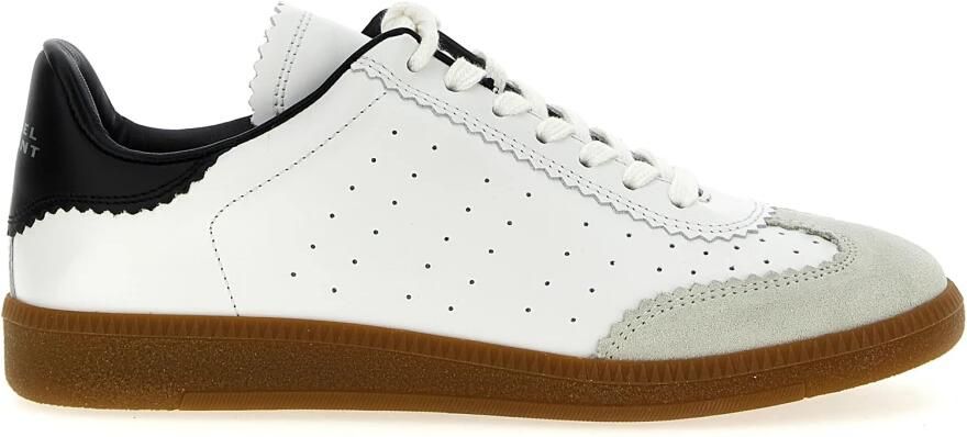 Isabel Marant Bryce leren en suède sneaker - Foto 2