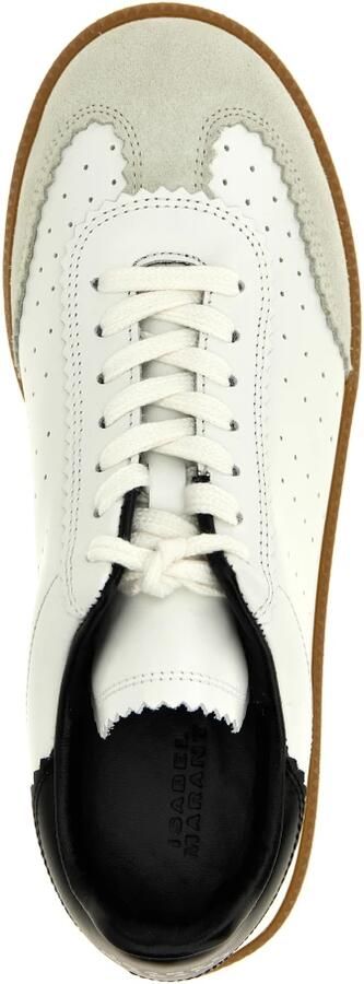 Isabel Marant Bryce leren en suède sneaker - Foto 3