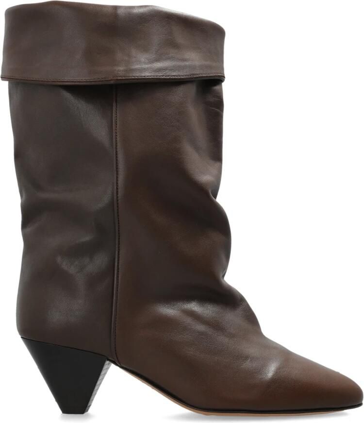 Isabel Marant Dalby Leren Enkellaarsjes