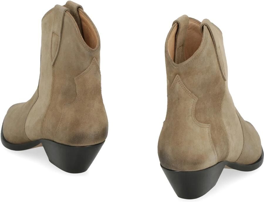 Isabel marant Beige Laarzen met 40mm Hak Beige Dames - Foto 3