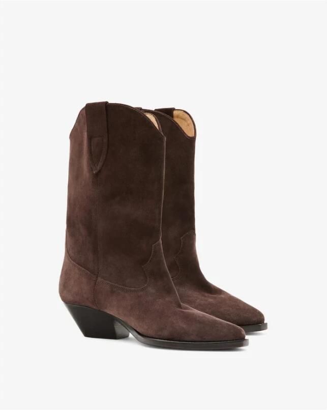 Isabel marant Low-Top Sneakers Cowboy Stiefel Duerto in bruin - Foto 5