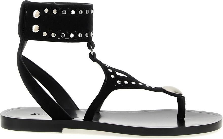 Isabel marant Sandalen 'Edil' Sandals in zwart - Foto 3