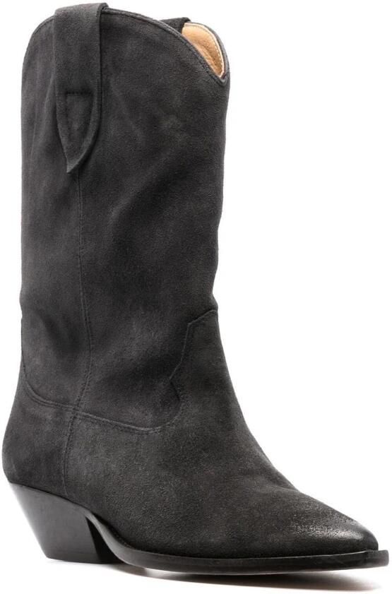 Isabel Marant Faded Black Duerto Laarzen - Foto 2