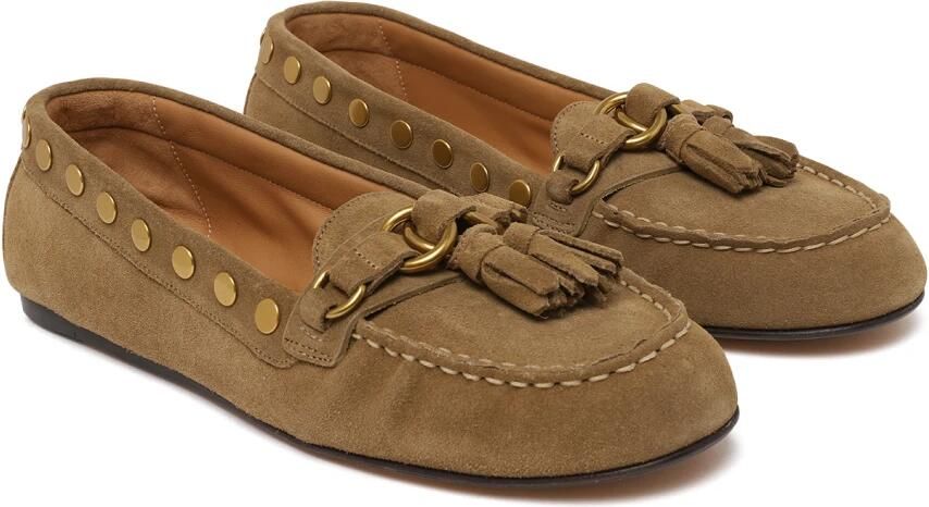 Isabel Marant Faxel Studded Loafers - Foto 3
