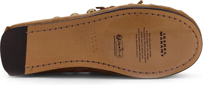 Isabel Marant Fitza Suède Loafers - Foto 4