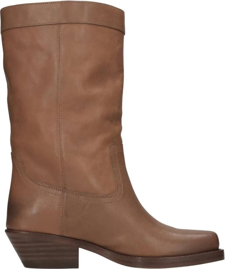 Isabel Marant Leren cowboylaarzen