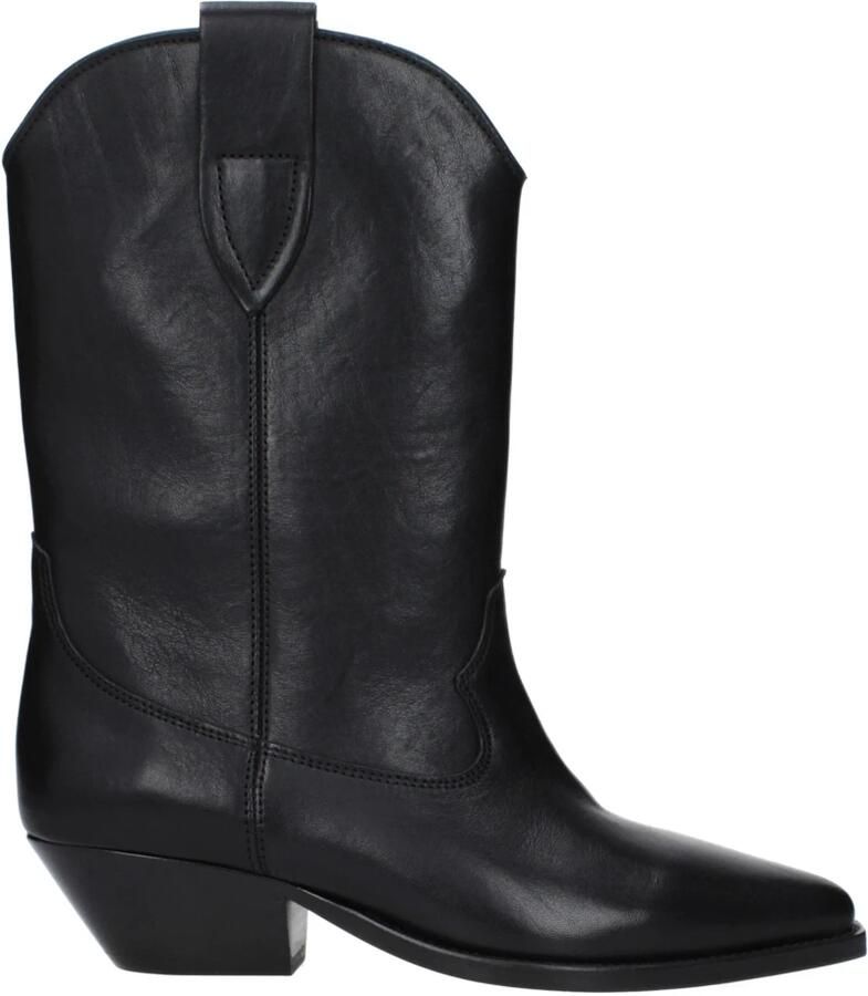 Isabel marant Texaanse enkellaarzen met Cubaanse hak Black Dames