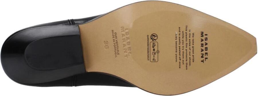 Isabel marant Texaanse enkellaarzen met Cubaanse hak Black Dames - Foto 5