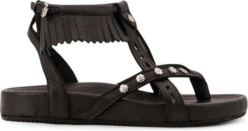 Isabel Marant Leren Sandalen met Franjes en Enkelbandje - Foto 1