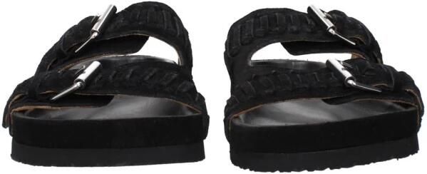 Isabel Marant Leren Slippers