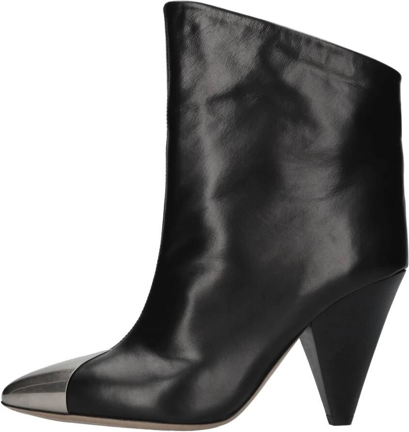 Isabel marant Gehakte enkellaarzen Black Dames