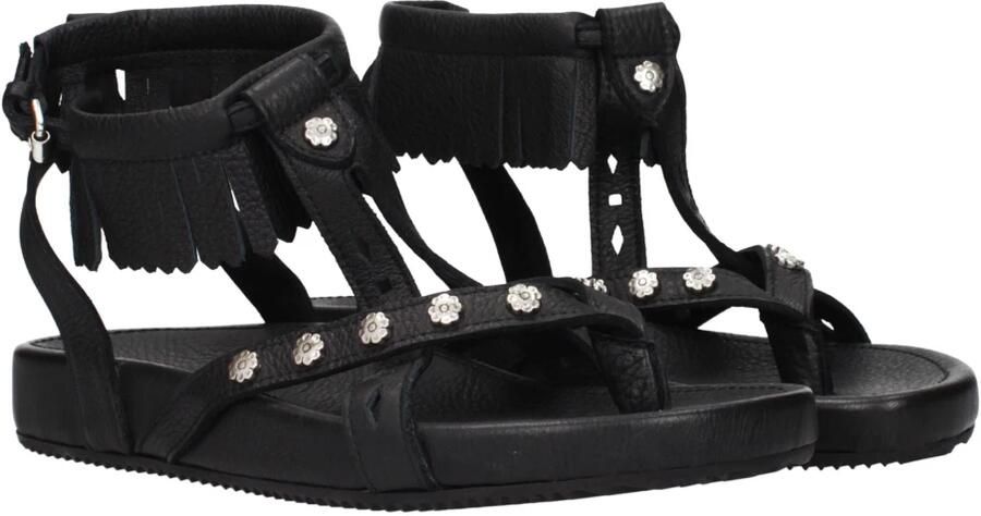 Isabel Marant Leren Platte Sandalen - Foto 4