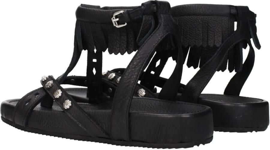 Isabel Marant Leren Platte Sandalen - Foto 3