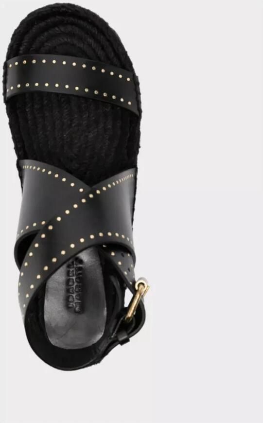 Isabel marant Illya leren sandalen Black Dames - Foto 2