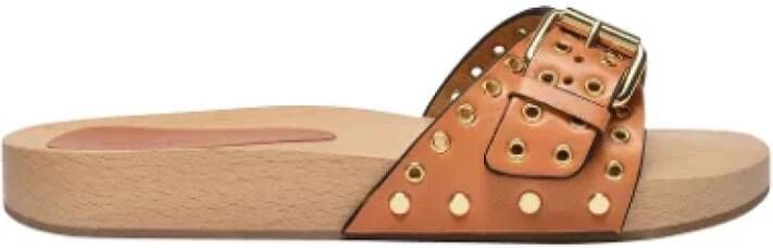 Isabel marant Leather sandals Multicolor Dames