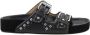Isabel marant Sandalen Lennyo Gb Sandals Leather Black in zwart - Thumbnail 1