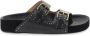 Isabel marant Zwarte Leren Sandalen met Stud Details Black Dames - Thumbnail 3