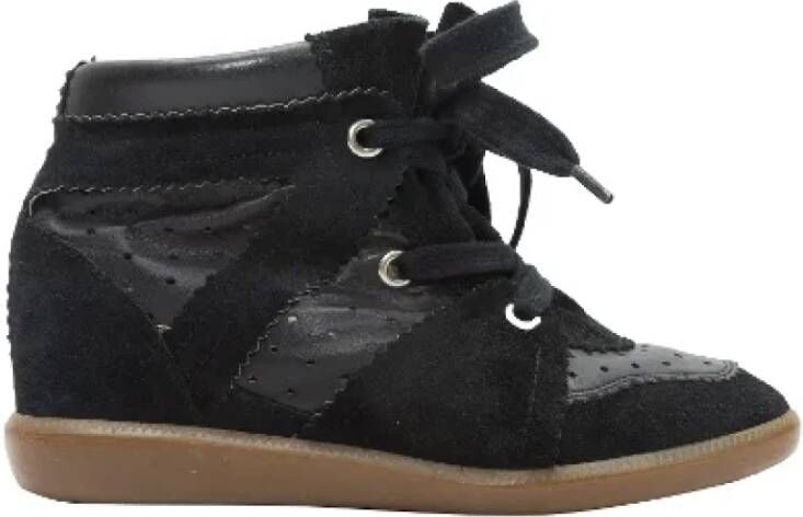 Isabel Marant Pre-owned Fabric sneakers Black Dames