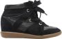 Isabel Marant Pre-owned Fabric sneakers Black Dames - Thumbnail 1