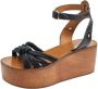 Isabel Marant Pre-owned Leather sandals Black Dames - Thumbnail 1