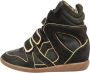 Isabel Marant Pre-owned Leather sneakers Black Dames - Thumbnail 1