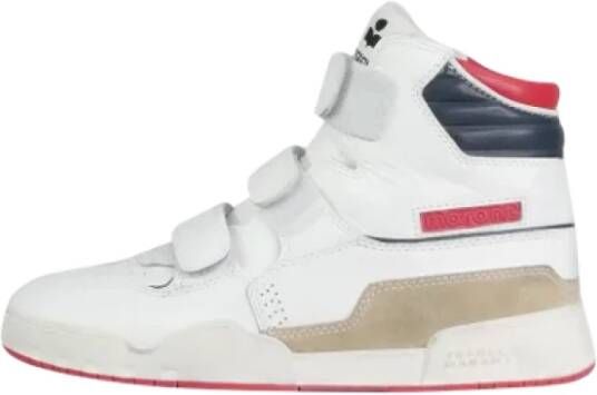 Isabel Marant Pre-owned Leather sneakers White Heren
