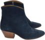 Isabel Marant Pre-owned Suede boots Blue Dames - Thumbnail 1