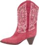 Isabel Marant Pre-owned Suede boots Pink Dames - Thumbnail 1