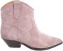 Isabel Marant Pre-owned Suede boots Purple Dames - Thumbnail 1