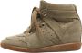 Isabel Marant Pre-owned Suede sneakers Gray Dames - Thumbnail 1