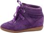 Isabel Marant Pre-owned Suede sneakers Purple Dames - Thumbnail 1