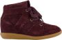 Isabel Marant Rode Bobby Sneaker voor vrouwen - Thumbnail 1