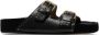 Isabel marant Zwarte Leren Sandalen met Stud Details Black Dames - Thumbnail 8