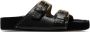 Isabel marant Leren Slides met Verstelbare Bandjes Black Dames - Thumbnail 11