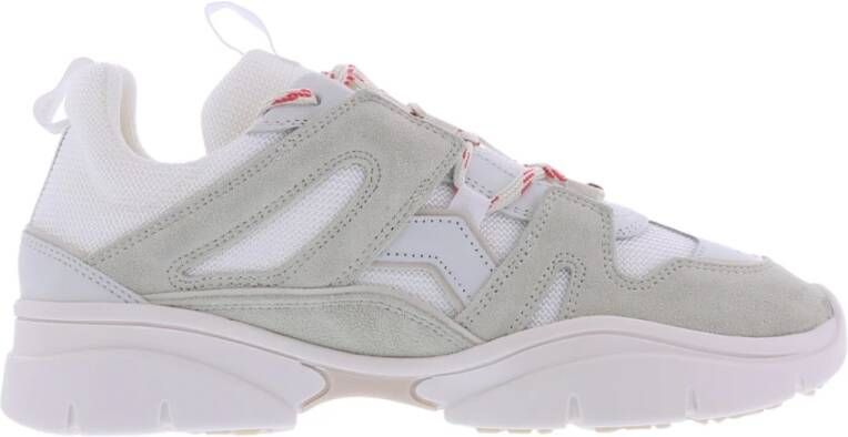 Isabel marant Kindsay sneaker met kalfssuède details
