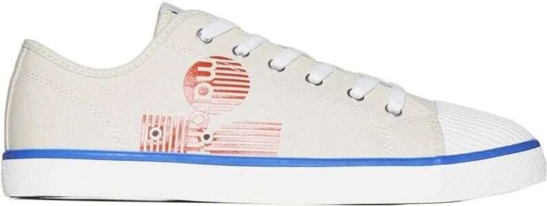Isabel Marant Beige Canvas Sneakers voor Vrouwen