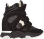 Isabel marant Zachte leren sneakers met Velcro-klittenbandsluiting Black Dames - Thumbnail 1