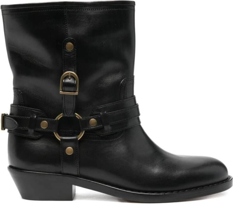 Isabel Marant Stijlvolle Enkellaarzen in Nero