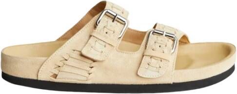 Isabel marant Stijlvolle Lennyo Jurk Beige Dames