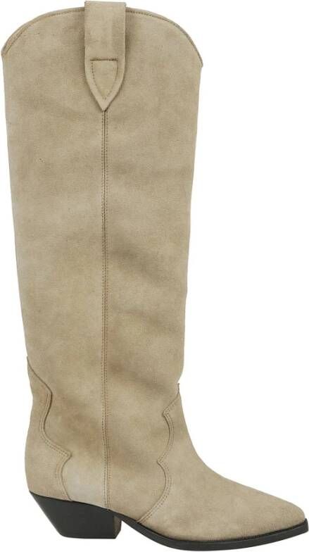 Isabel marant Denvee suède cowboy laarzen Brown Dames - Foto 2