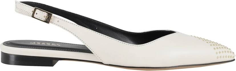 Isabel Marant Studded Leather Slingback Sandals