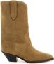 Isabel marant Taupe Suède Boho Chic Enkellaarzen Brown Dames - Thumbnail 11