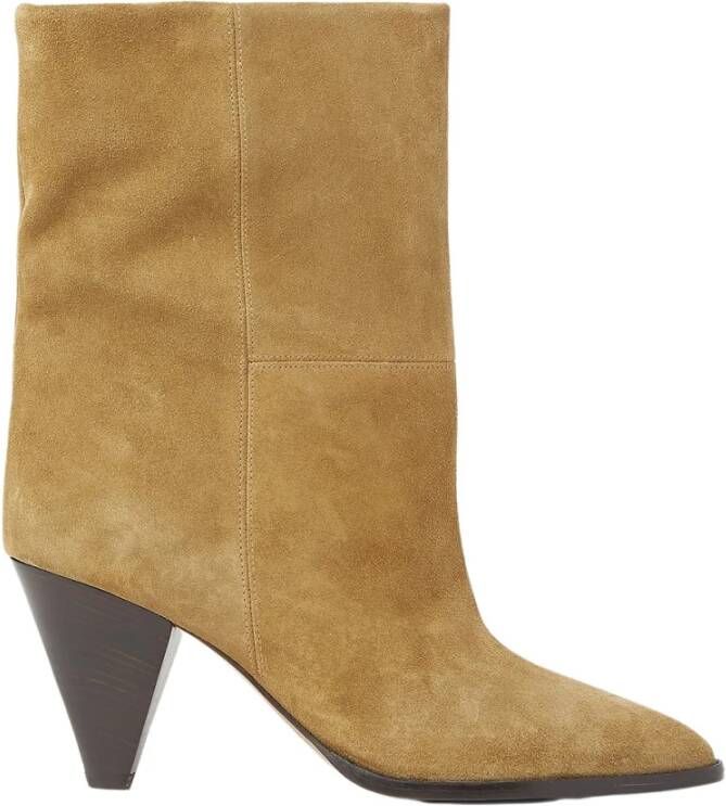 Isabel marant Boots & laarzen Boots Rouxa Suedeleather in beige