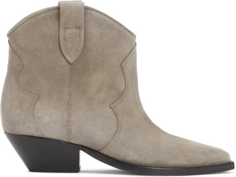 Isabel marant Beige Laarzen met 40mm Hak Beige Dames